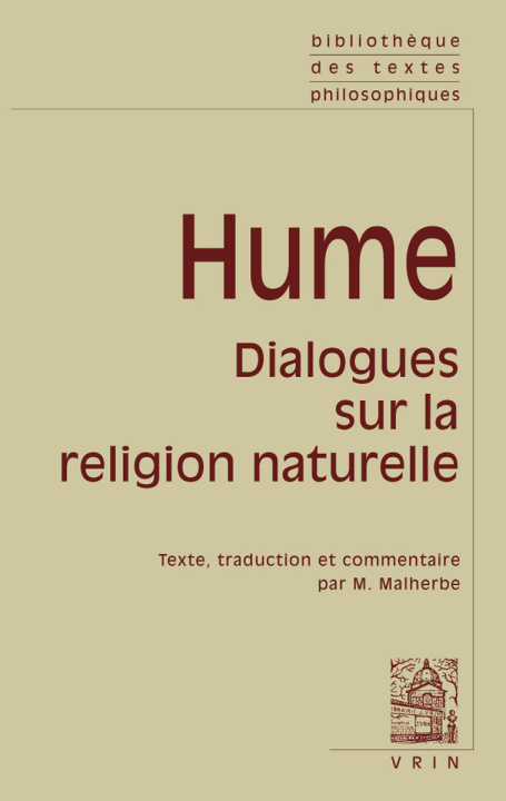 Könyv David Hume: Dialogues Sur La Religion Naturelle 