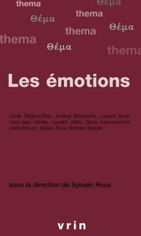Könyv Les Emotions Sylvain Roux