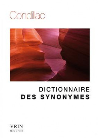 Knjiga Dictionnaire Des Synonymes Etienne Bonnot De Condillac