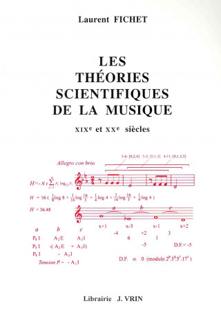 Buch Les Theories Scientifiques de La Musique: Xixe Et Xxe Siecles Laurent Fichet