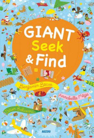 Könyv Giant Seek and Find Benjamin Becue