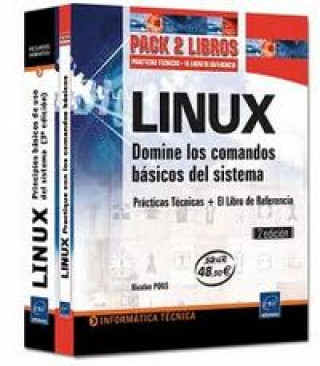 Carte Linux: domine los comandos básicos del sistema (2 vols.) 