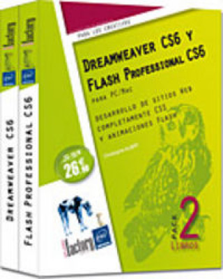 Kniha PACK DREAMWEAVER Y FLASH PROFESSIONAL CS6 