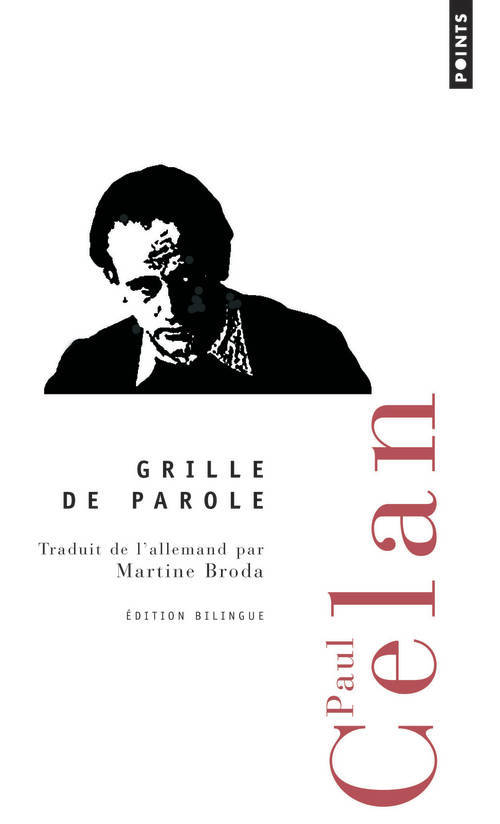 Książka Grille de Parole Paul Celan