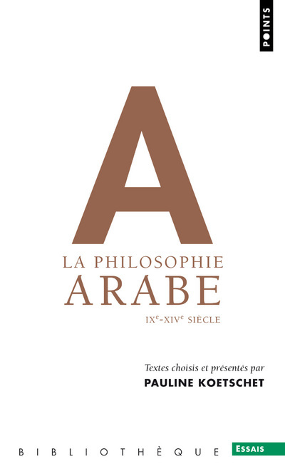 Kniha Philosophie Arabe. Ixe-Xive Si'cle(la) Pauline Koetschet