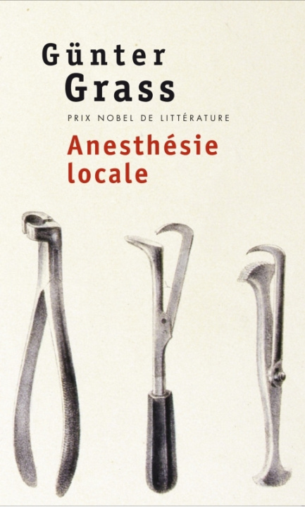 Livre Anesth'sie Locale Gnter Grass