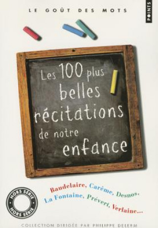 Kniha 100 Plus Belles R'Citations de Notre Enfance(les) Albine Novarino