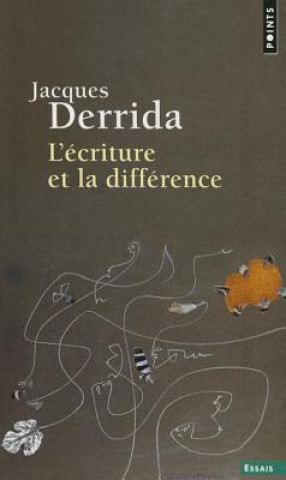 Book L'ecriture et la difference Jacques Derrida