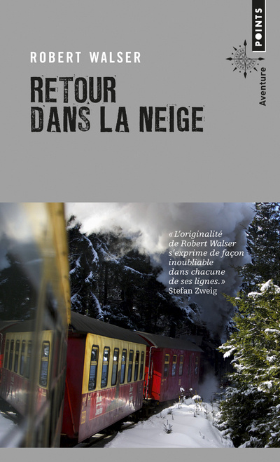 Carte Retour dans la neige Robert Walser