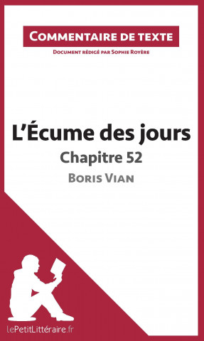 Książka L'Écume des jours de Boris Vian - Chapitre 52 