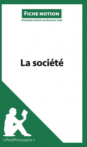 Carte La societe (Fiche notion) Natacha Cerf