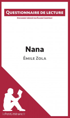 Książka Nana d'Émile Zola Éliane Choffray