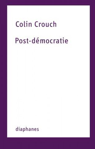 Buch Post-Democratie Colin Crouch