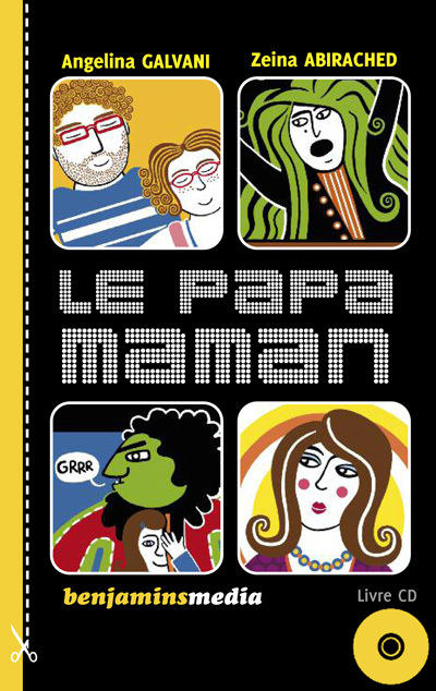 Könyv Papa-Maman (+Cd)(Le) Galvani Angelina