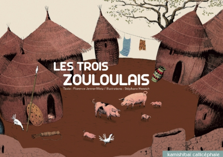Könyv Trois Zouloulais (Kamishibai)(Les) Jenner-Metz