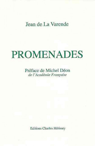 Könyv Promenades Jean De La Varende