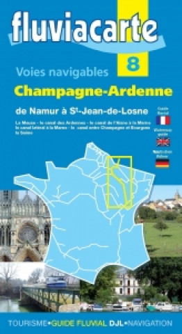 Kniha Fluviacarte 08 Champagne Ardenne Patrick Join-Lambert