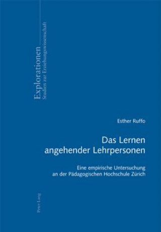 Kniha Das Lernen Angehender Lehrpersonen Esther Ruffo