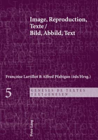 Buch Image, Reproduction, Texte- Bild, Abbild, Text Françoise Lartillot