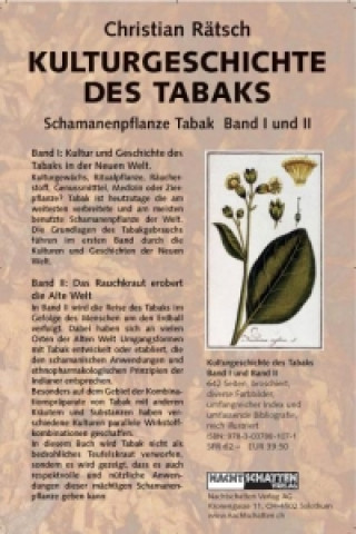 Kniha Schamanenpflanze Tabak / 2 Bände Christian Rätsch