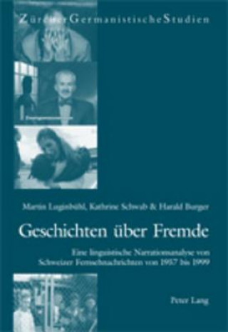 Kniha Geschichten ueber Fremde Martin Luginbühl