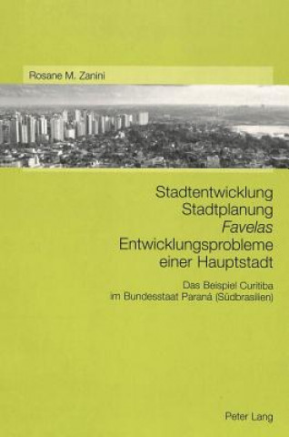 Kniha Stadtentwicklung - Stadtplanung - "Favelas"- Entwicklungsprobleme Einer Hauptstadt Rosane M. Zanini