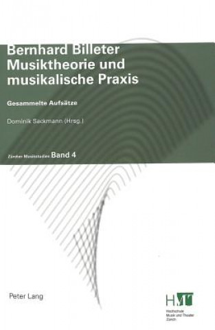 Libro Musiktheorie Und Musikalische Praxis Bernhard Billeter