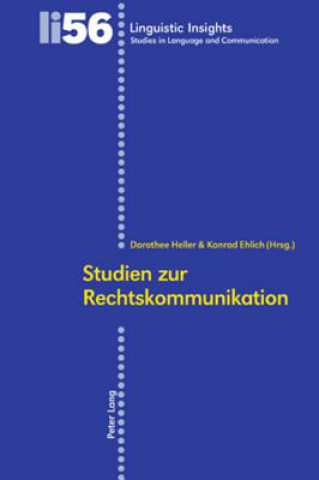 Könyv Studien Zur Rechtskommunikation Dorothee Heller