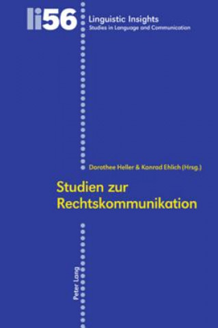 Knjiga Studien Zur Rechtskommunikation Dorothee Heller