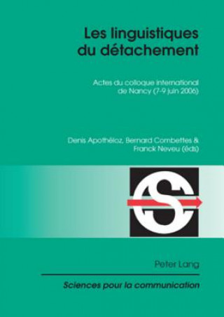 Kniha Linguistiques Du Daetachement Denis Apothéloz