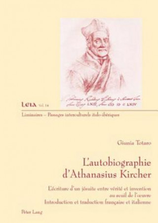 Kniha L'autobiographie d'Athanasius Kircher Giunia Totaro