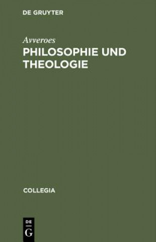 Libro Philosophie und Theologie Avveroes