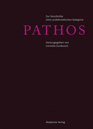 Kniha Pathos Cornelia Zumbusch