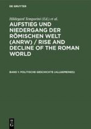 Knjiga Politische Geschichte (Allgemeines) Hildegard Temporini