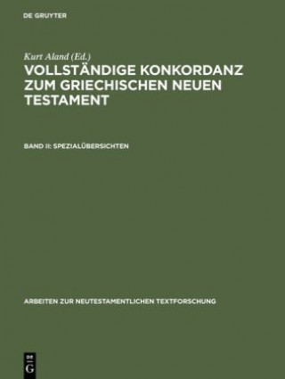 Buch Spezialubersichten Kurt Aland