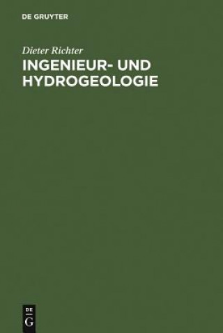Kniha Ingenieur- und Hydrogeologie Dieter Richter