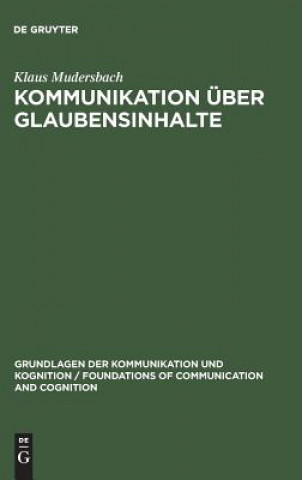 Kniha Kommunikation uber Glaubensinhalte Klaus Mudersbach