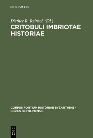 Knjiga Critobuli Imbriotae Historiae Diether Roderich Reinsch