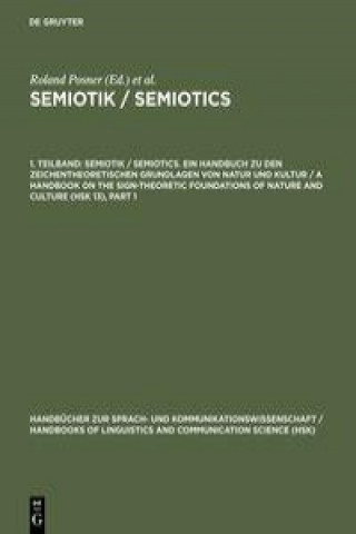 Kniha Semiotik / Semiotics. 1. Teilband Roland Posner