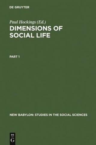Kniha Dimensions of Social Life Paul Hockings