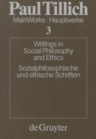 Kniha Writings in the Social Philosophy and Ethics / Sozialphilosophische und ethische Schriften Erdmann Sturm