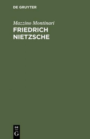 Kniha Friedrich Nietzsche Mazzino Montinari