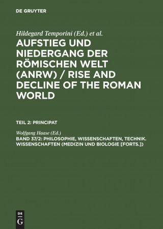Book Philosophie, Wissenschaften, Technik. Wissenschaften (Medizin Und Biologie [Forts.]) Wolfgang Haase