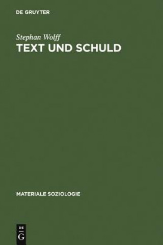 Knjiga Text Und Schuld Stephan Wolff