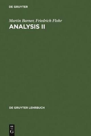 Kniha Analysis II Martin Barner