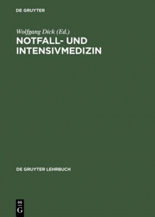 Книга Notfall- und Intensivmedizin Wolfgang Dick