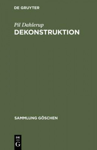 Knjiga Dekonstruktion Barbara Sabel