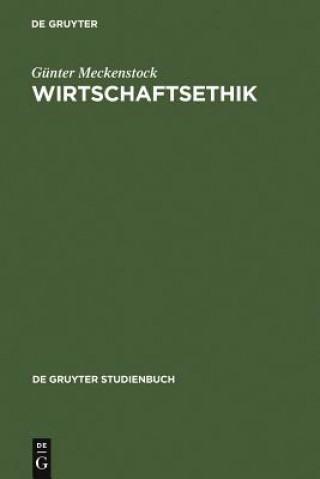 Könyv Wirtschaftsethik Günter Meckenstock