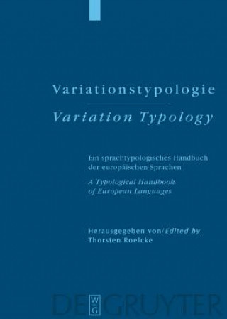 Könyv Variationstypologie / Variation Typology Thorsten Roelcke