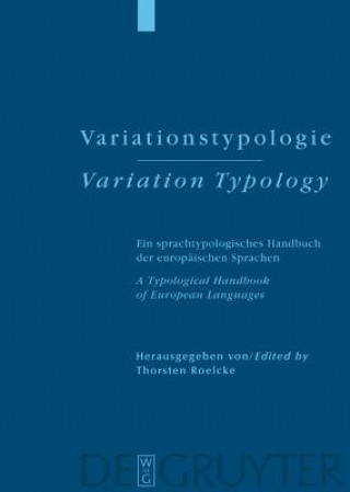 Buch Variationstypologie / Variation Typology Thorsten Roelcke